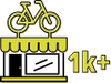 1,000+ Bike Shops