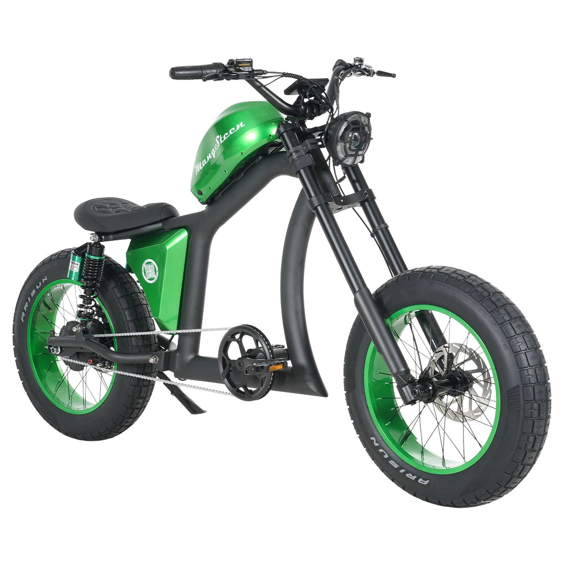 Mangosteen Chopper Electric Bike FT02 Ebike Best for You Gold Mangosteen Chopper Electric Bike FT02 Ebike Best for You Gold