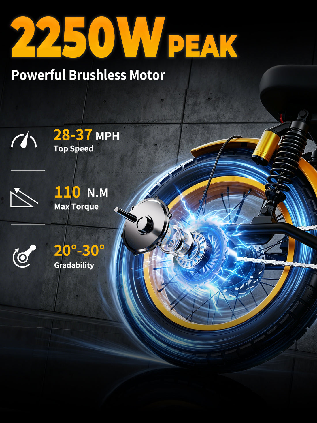 Mangosteen FT02Max Chopper EBike